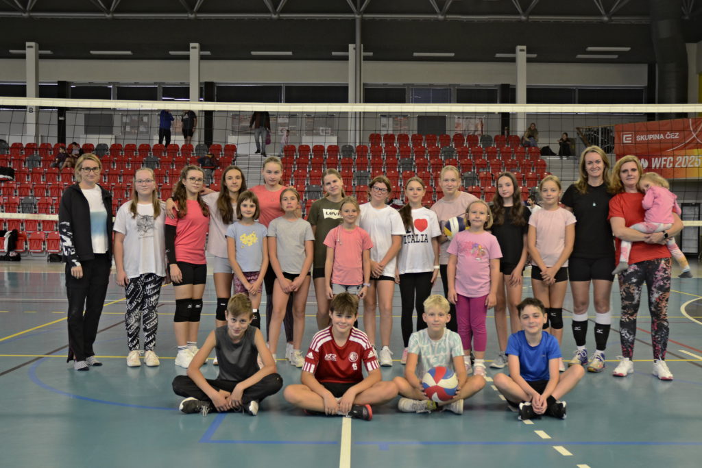 Volejbalová přípravka TJ TŽ Třinec